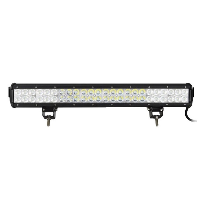 Bara LED Offroad, 23inch, 144W, 6000K Alb, 10V-30V DC, Aluminiu, Set