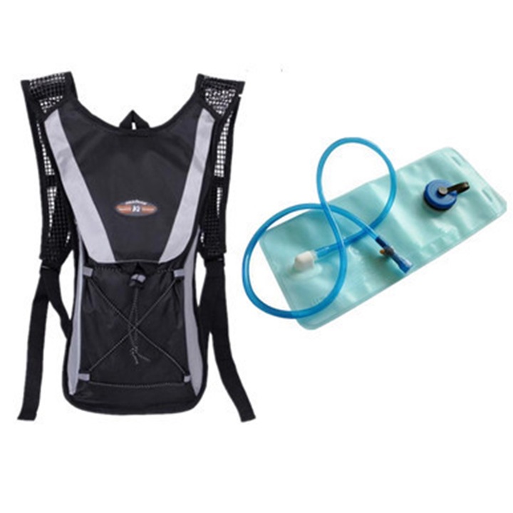 Rucsac ciclism QttvbTna, impermeabil, rezistent la zgarieturi, capacitate mare, negru