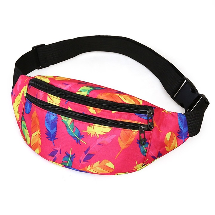 Sport övtáska, Retro, állítható, többszínű