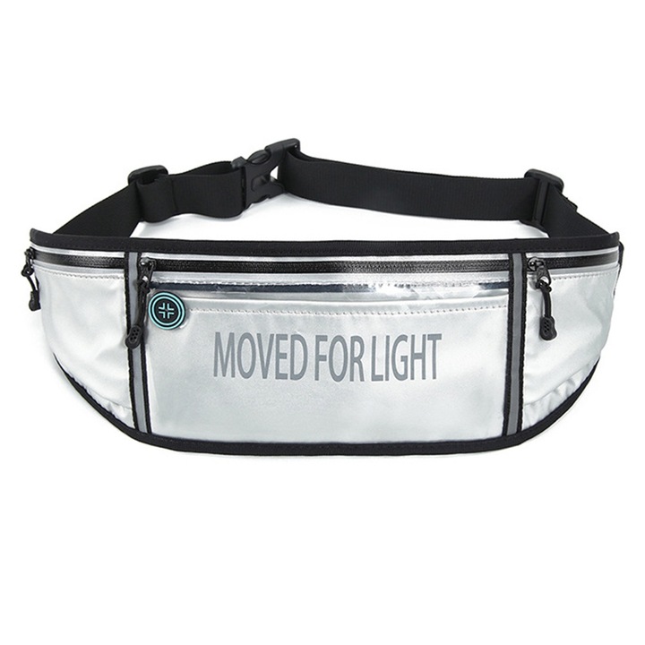 Sportos övtáska átlátszó telefonablakkal, futó- és túraszett