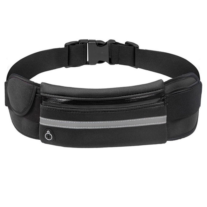 Övtáska nőknek, férfiaknak, vízálló, állítható pánttal, divatos futáshoz