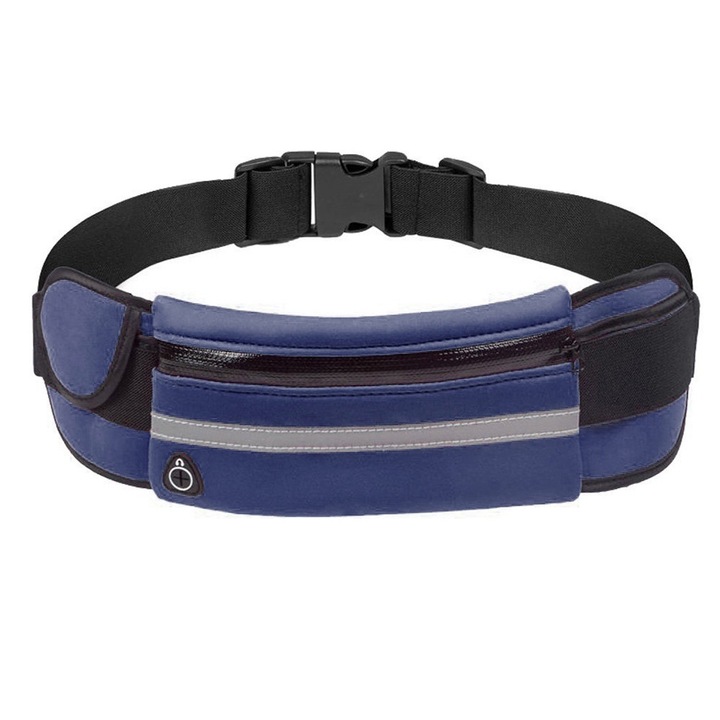 Divatos övtáska nőknek és férfiaknak, vízálló, állítható pánttal futáshoz