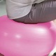 Minge fitness Jormftte, cu pompa, roz, 45cm, set de exercitii pentru abdomene si flexibilitate