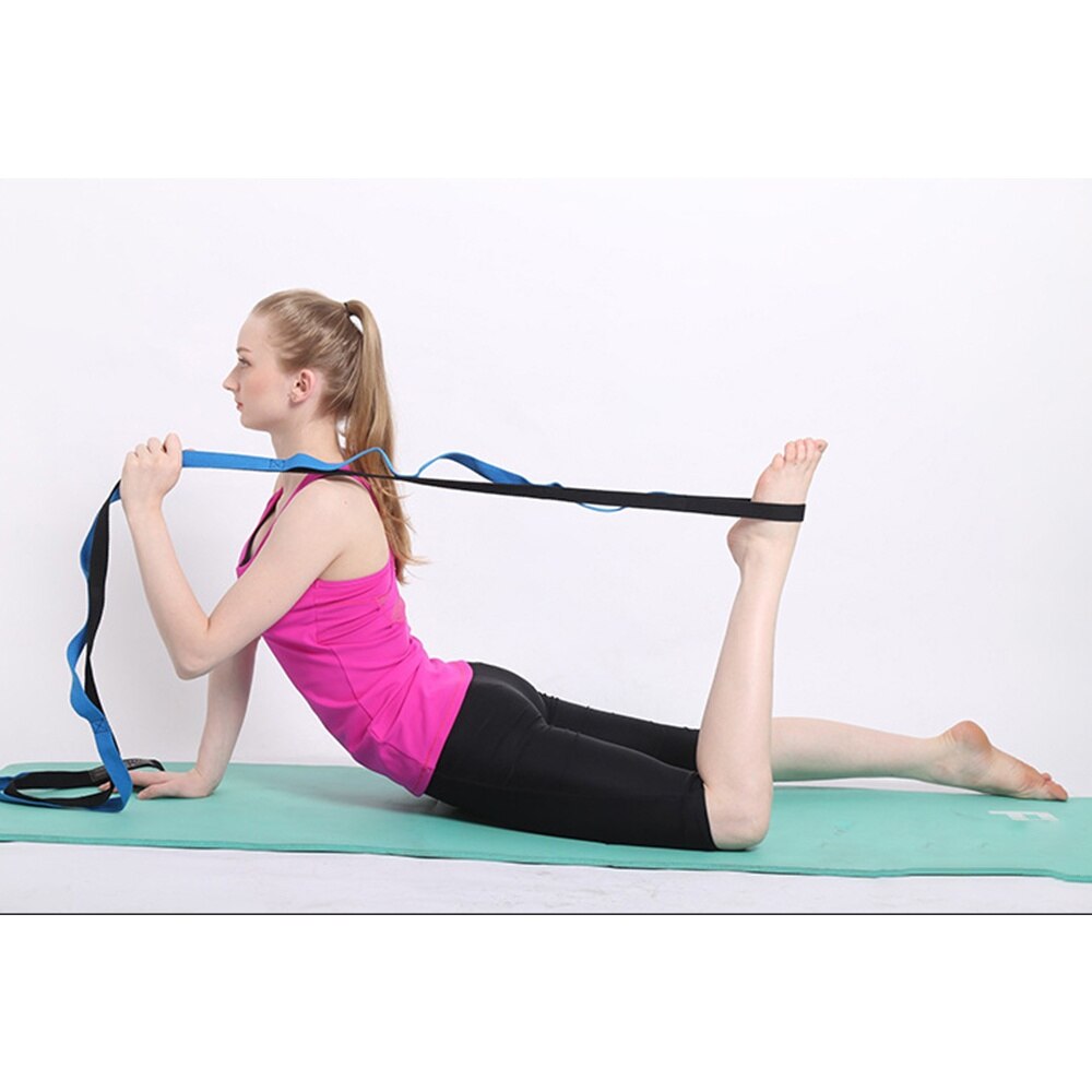 Intindere Banda elastica de intindere Tovbmup, pentru yoga si pilates, compacta ...
