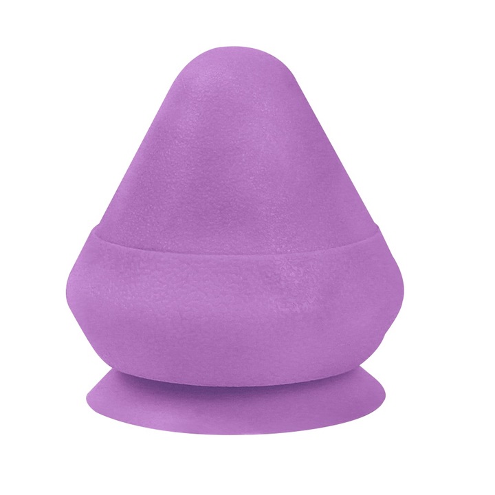 Масажор, QttvbTna, вендуза с множество повърхности, ергономичен, преносим, лилав