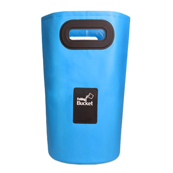 Galeata pliabila multifunctionala, albastru cer, 20L