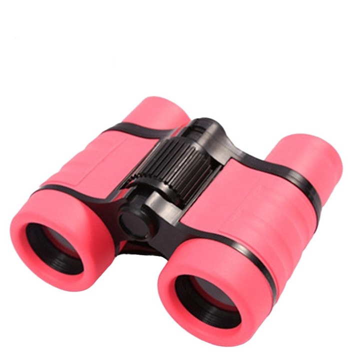 Детски бинокъл QttvbTna пластмасов розов/черен