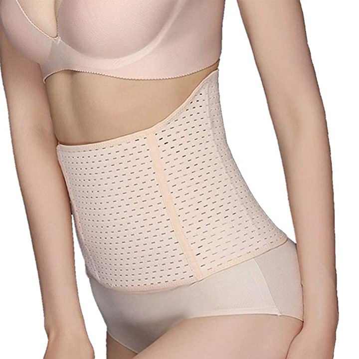 Centura abdominala pentru gravide, nude, nylon, L