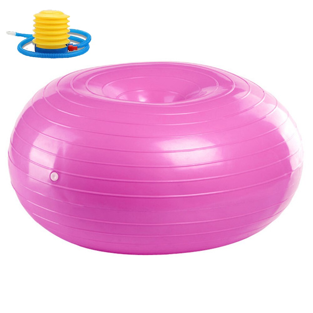 Minge Roz Minge de echilibru QttvbTna, PVC, roz, 50x30cm, cu pompa - eMAG.ro