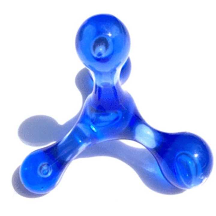 Ръчен масажор под налягане, QttvbTna, PVC, син