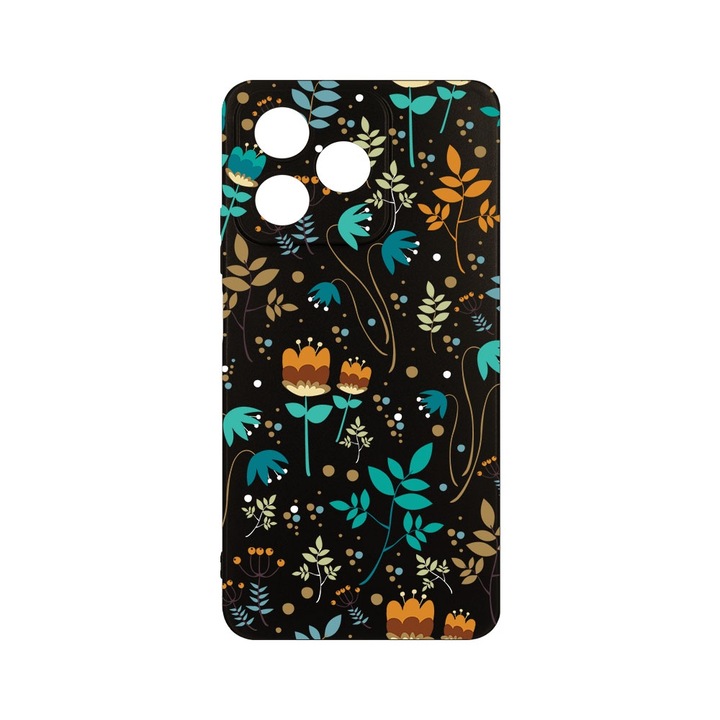 Husa pentru OPPO A40, BestCase® Slim SIlicon, Spring Flowers, Protectie Camera, Antisoc, Rezistenta la uzura, c-B 28
