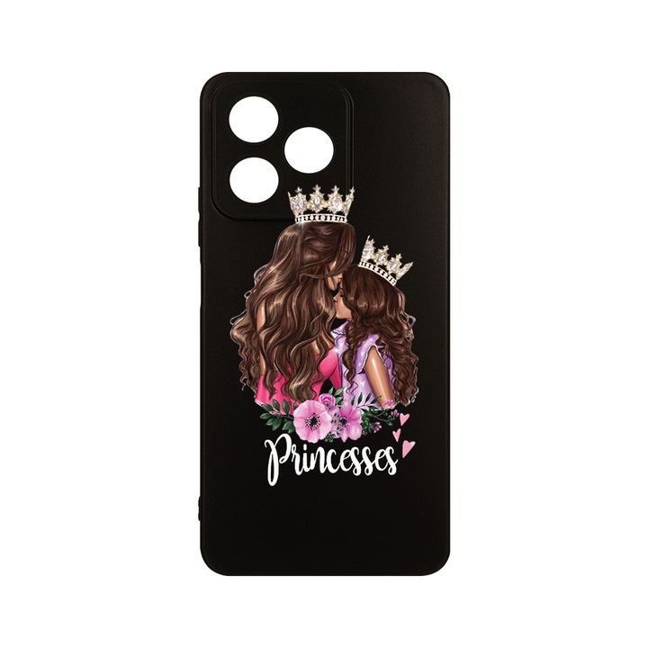 Husa pentru OPPO A40, BestCase® Slim SIlicon, Princesses Gril Mom, Protectie Camera, Antisoc, Rezistenta la uzura, c-B 552