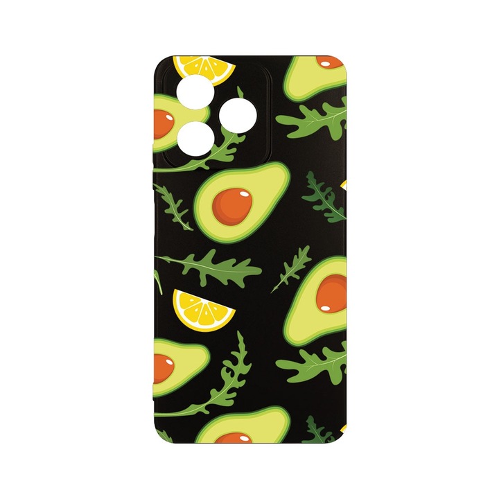 Калъф BestCase® Slim SIlicon 0.8MM, съвместим с Realme Note 50, Авокадо, Защита на камерата, Устойчив на износване, c-B 760