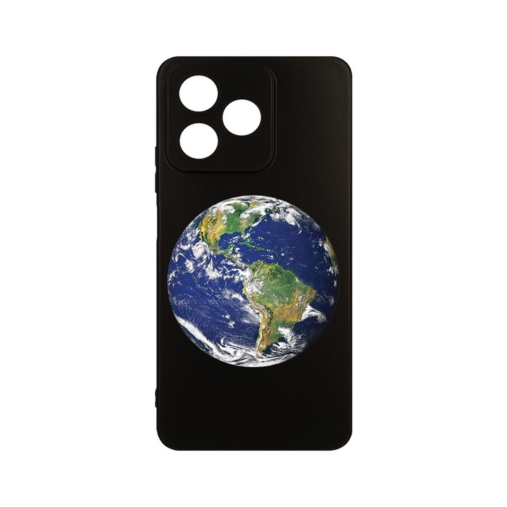 Husa BestCase® Slim SIlicon 0.8MM, Съвместим с Realme Note 50, Earth, Защита на камерата, Устойчив на износване, c-B 947
