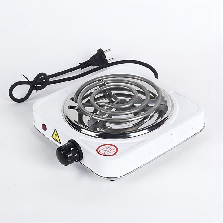 Мултифункционален индукционен котлон, 1000W, бял