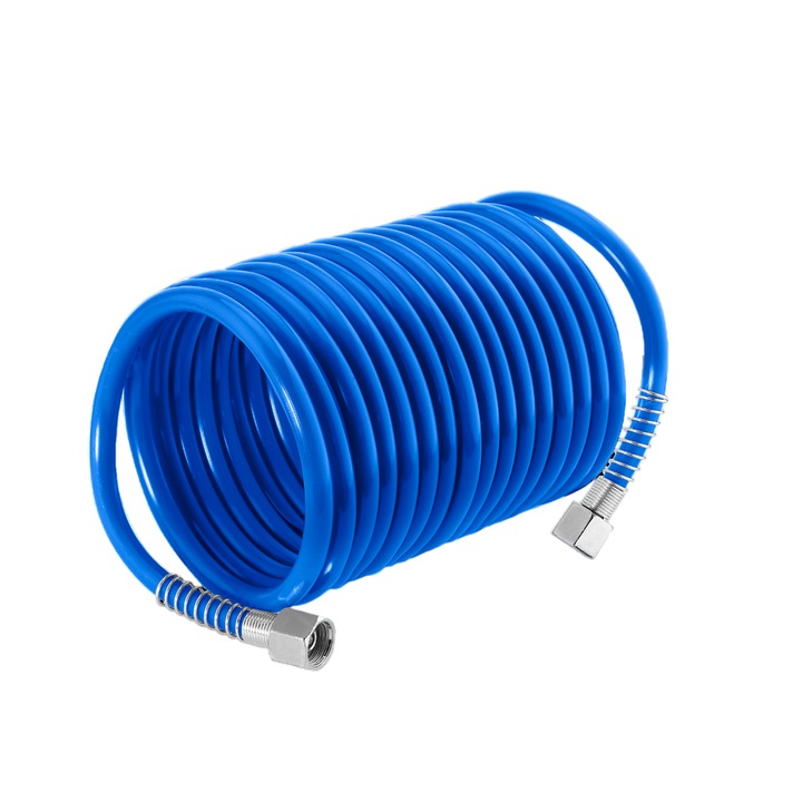 Furtun aer pentru compresor Wadfow, lungime 5m, diametru interior 5mm, exterior 8mm