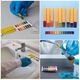 Set 400 benzi de testare a PH-ului Hanolly, hartie, multicolor, 11, 4 x 1, 4 cm