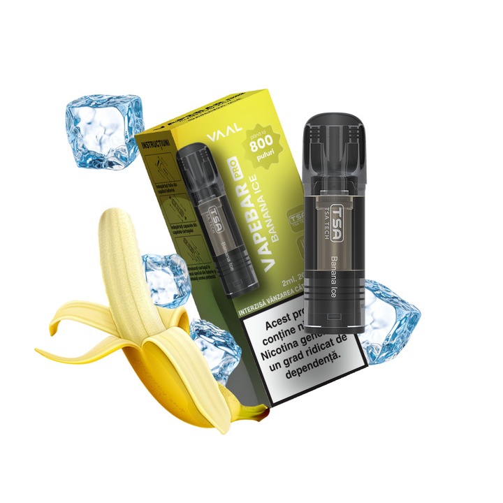 Cartus, VAAL Vapebar Pro 800, 2% - Banana Ice