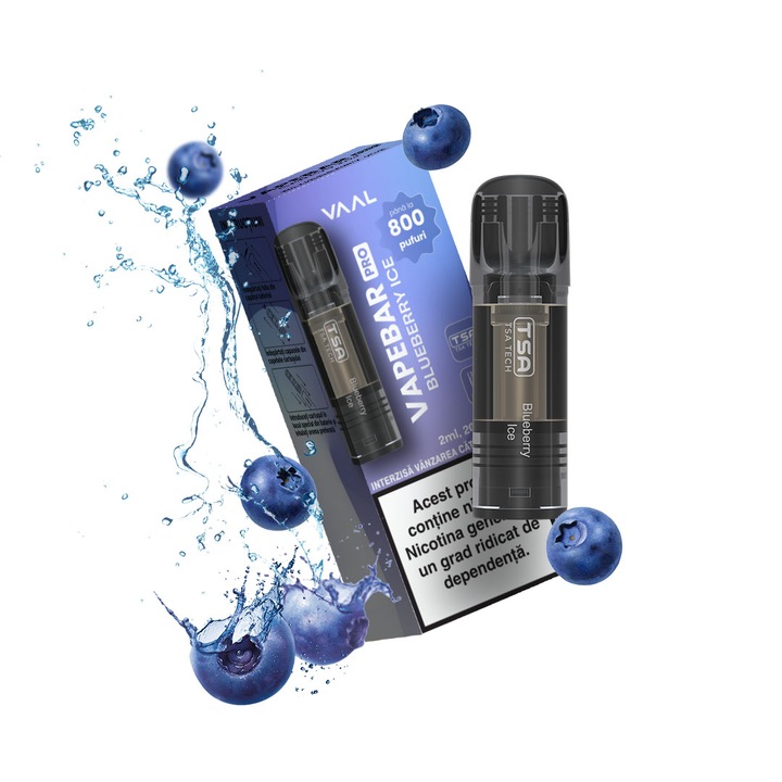 Cartus, VAAL Vapebar Pro 800, 2% - Blueberry Ice