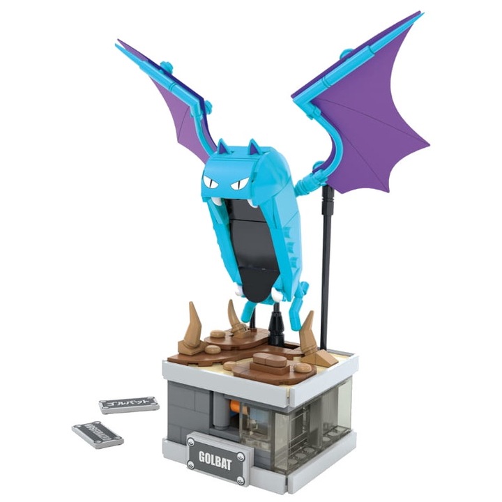 Конструктор, Mattel, Mega Pokemon Motion Mini Golbat, 318 части, 13 години