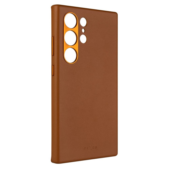 Husa FIXED MagLeather pentru Samsung Galaxy S24 Ultra, brown