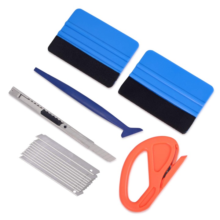 Set de Unelte Profesionale pentru Folie Auto, MWAOWM, Multicolor