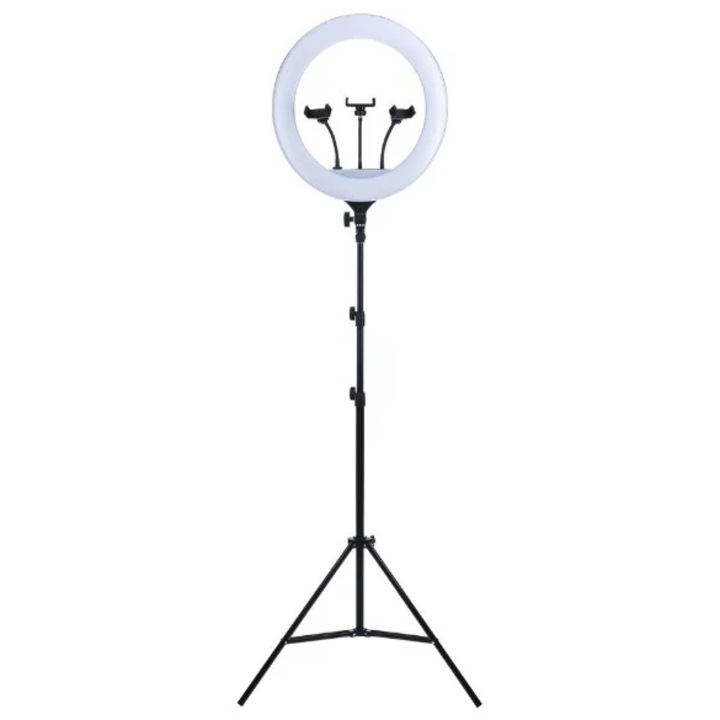 Lampa Circulara LJJ-45 Ring Light Diametru 26cm/10 Inch LED Trepied Extensibil