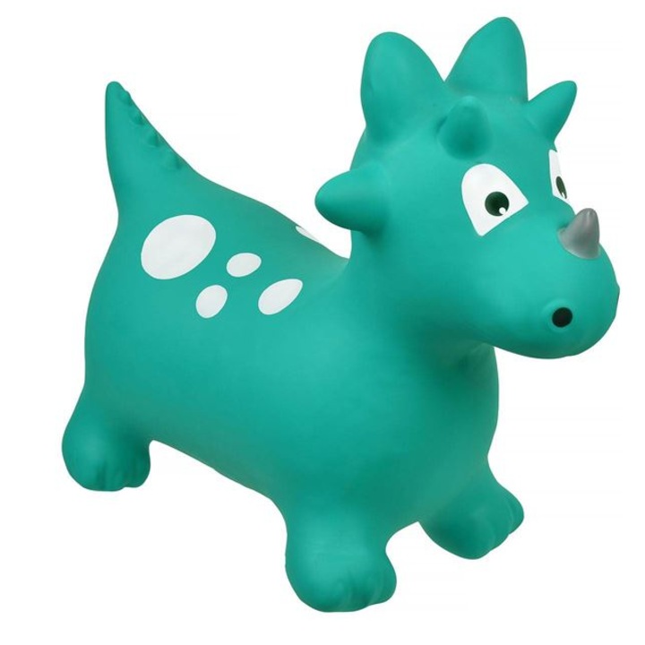 Jucarie gonflabila Hop Hop Dinozaur Verde YLOTECH® 25x60cm