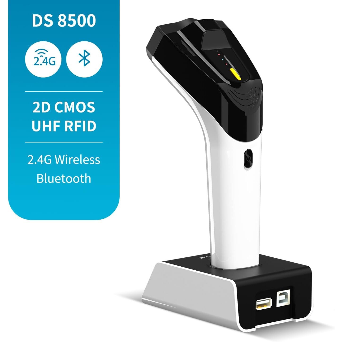 Cititor coduri de bare 1D, 2D, QR Wireless, UHF RFID