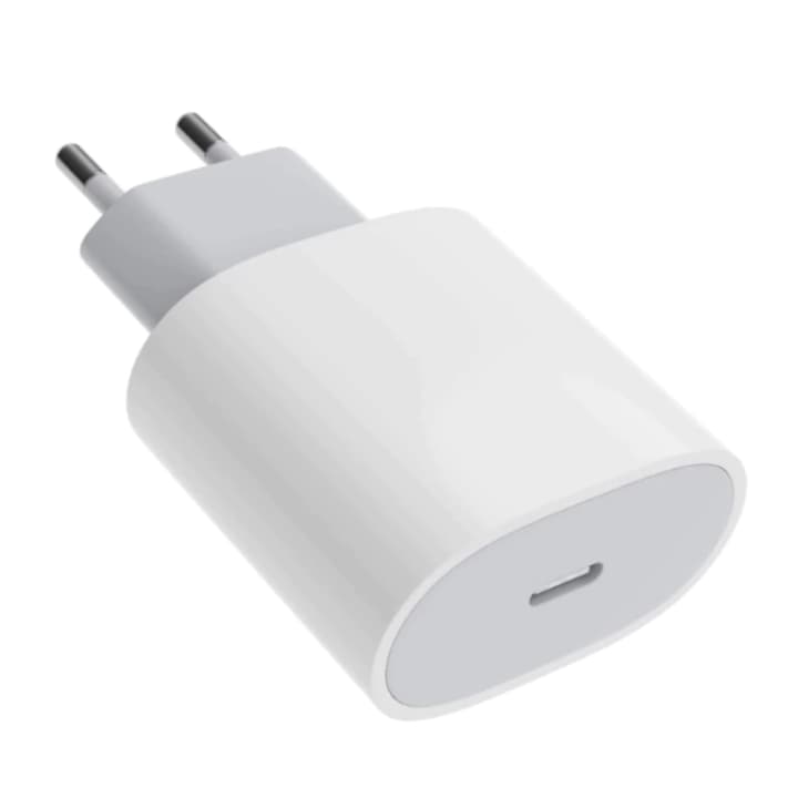 Адаптер за контакт 35W за iPhone, Type-C, Super Fast Charge, Digital Kala, Бял