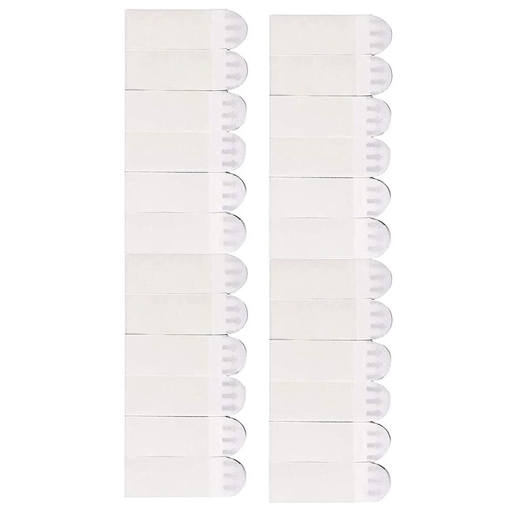 Комплект 24 тиксо за монтиране на картини, Tovbmup, Мултифункционални, Прозрачни