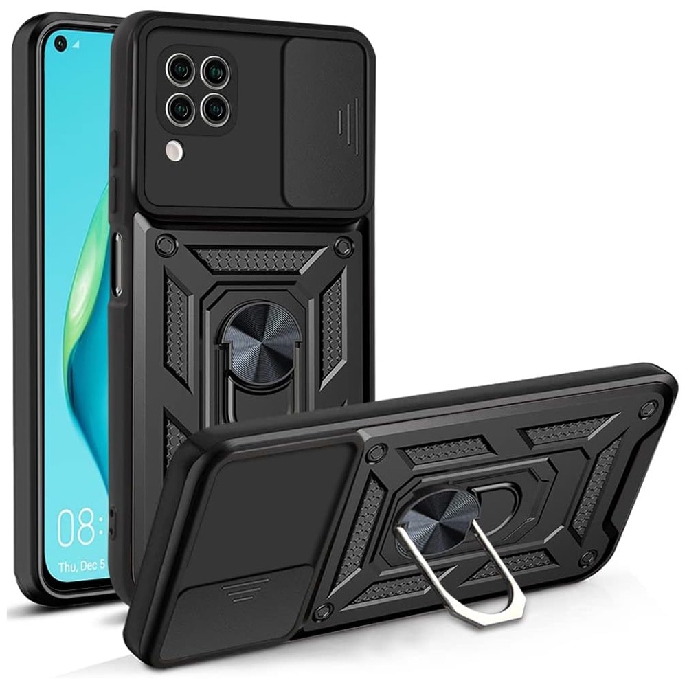 Husa pentru Huawei P40 Lite - Seria Techsuit Camshield - Neagra