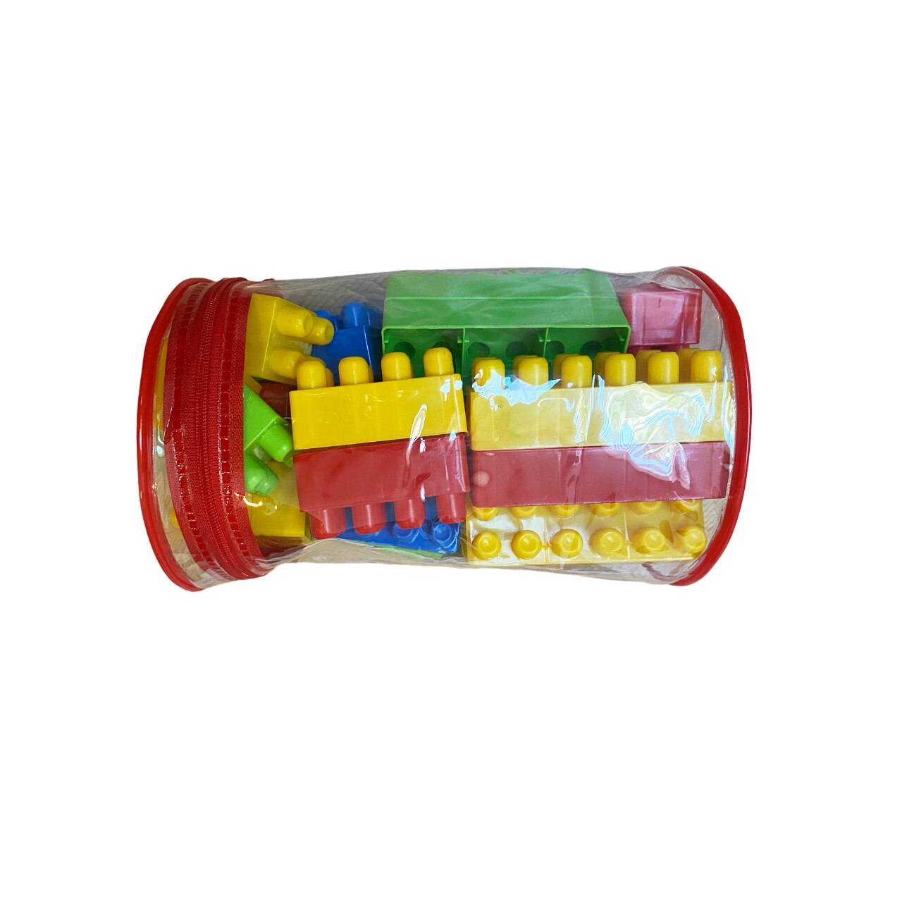 Set Cuburi de Construit in saculet cu fermoar, Multicolor, Diversitate ...