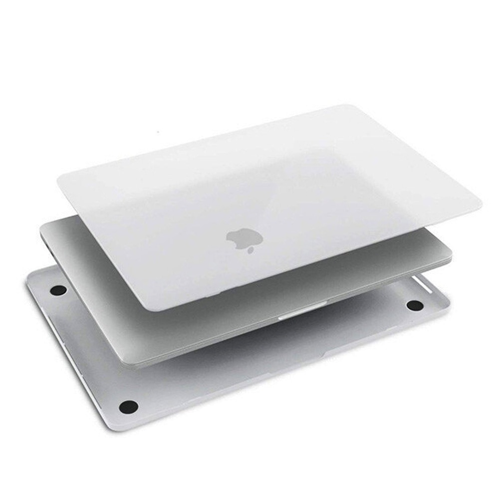 Carcasa High-Tech Encase pentru MacBook Pro 16" 2021, OPTIM SOLUTION, Design Transparent, Anti-Amprente, Precise Cutouts, Optim Protection Technology, 4 Suporturi Antiderapante, Snugly Filling, Mat Transparent