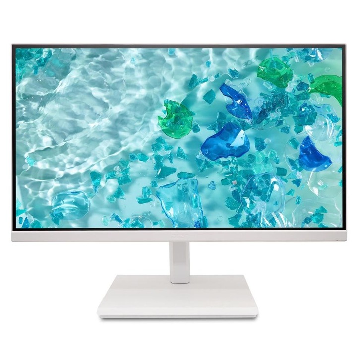 Monitor IPS LED Acer Vero 27" B277Ewmiprzxv, Full HD 1920 x 1080, VGA, HDMI, DisplayPort, hangszórók, fehér Pivot