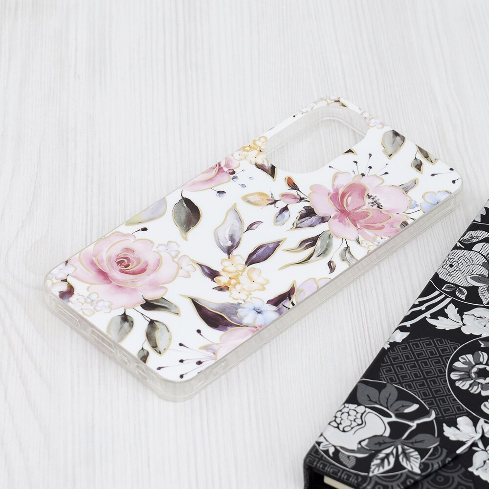 Husa pentru Oppo A78 4G, Smartphosis Marble, Chloe White