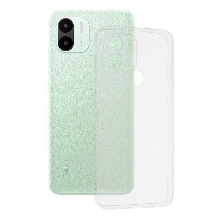 Кейс за Xiaomi Redmi A1+ / A2+ - Clear Silicone - Прозрачен