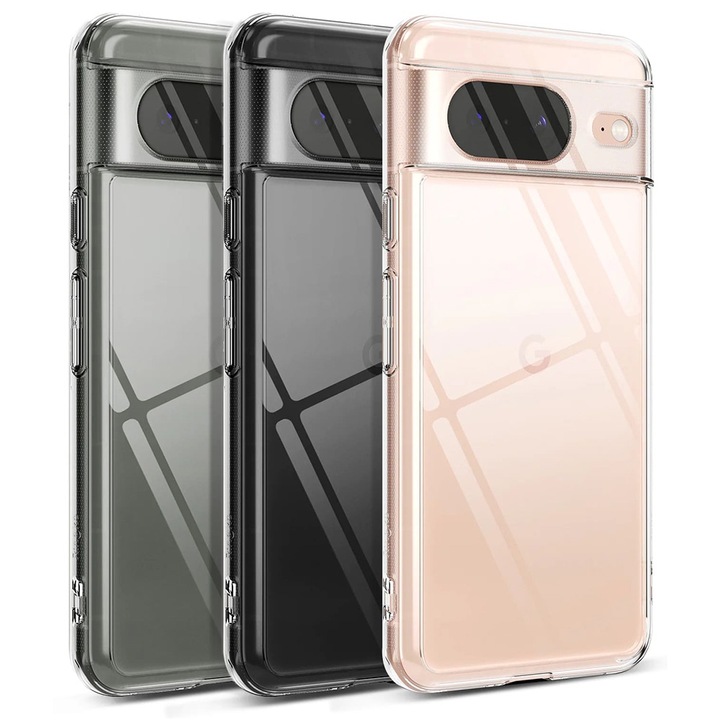 Husa compatibila cu Google Pixel 8, RAO Premium Grip, T39, Premium Lexgard, Clear