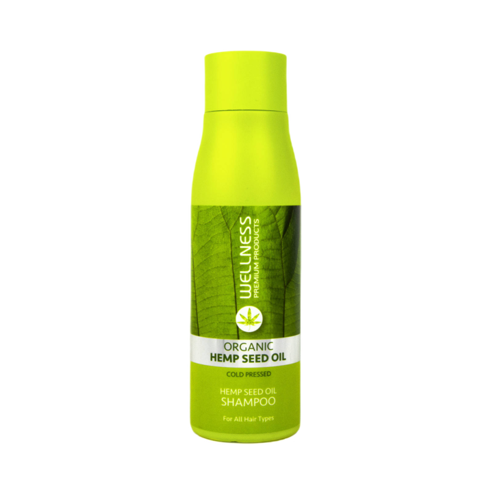 Sampon de par, Wellness Organic Hemp Seed Oil, vegan, regenerare UV, 500ml