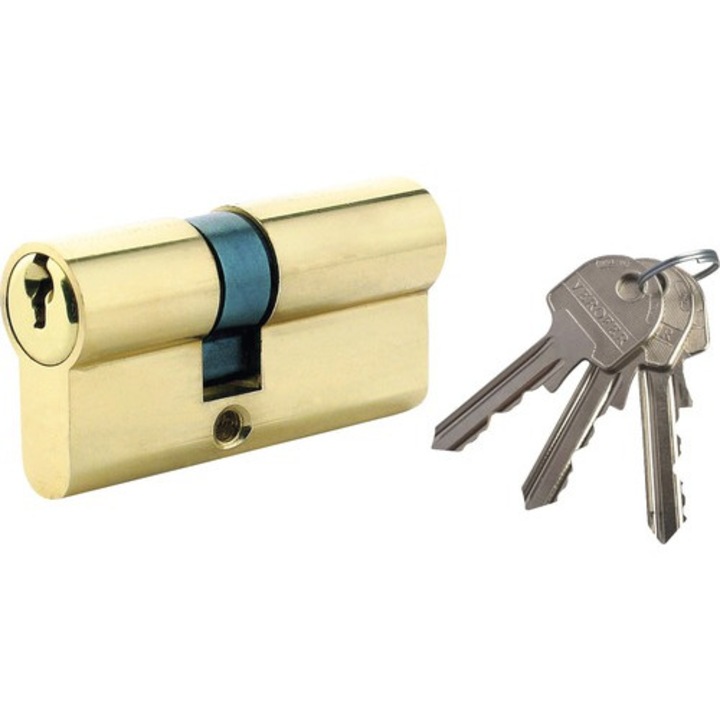 Cilindru De Siguranta Dublu Verofer C82d 35/45 Mm, 3 Chei