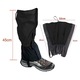 Aparatori de picioare impermeabile Bizaical, 54x45cm, negru, set 1 buc