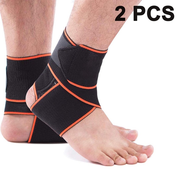 Set 2 bucati protectie glezna, multifunctionale, gri, 10x10x10cm