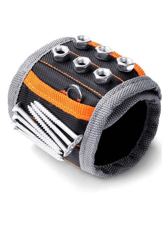 Bratara magnetica pentru unelte, ajustabila, respirabila, multicolor