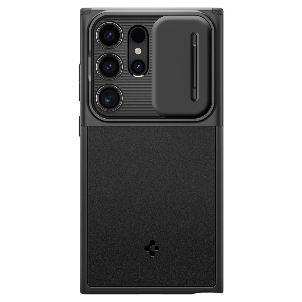 Husa Spigen Optik Armor pentru Samsung Galaxy S24 Ultra Negru