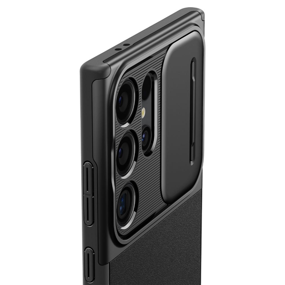 Husa Spigen Optik Armor pentru Samsung Galaxy S24 Ultra Negru