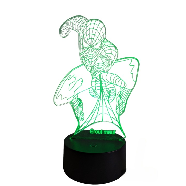 Lampa decorativa- spiderman-Eroul meu