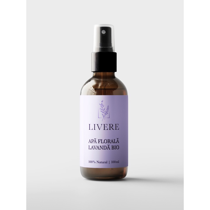 Apa florala de lavanda bio LIVERE, 100 ml