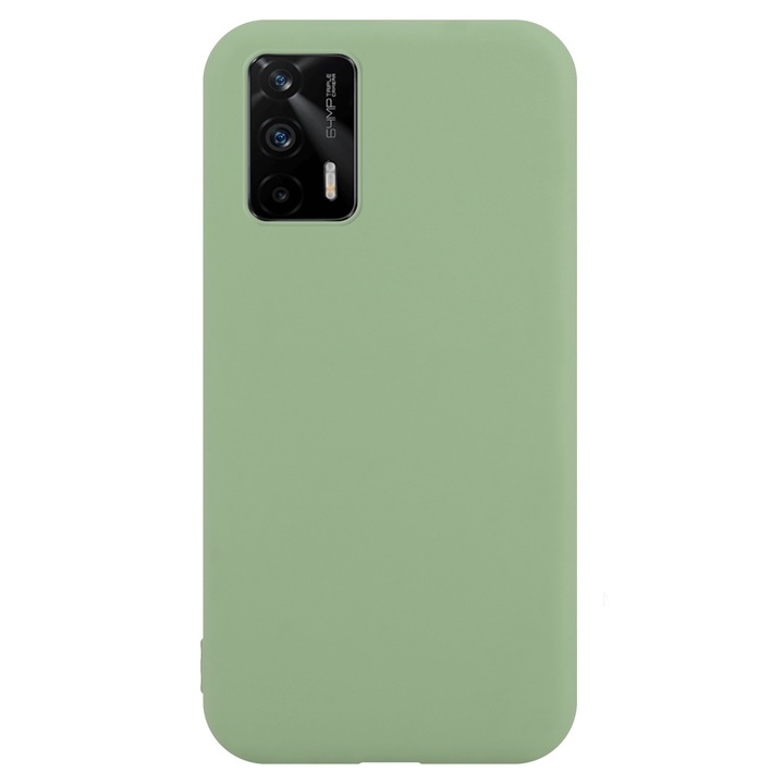 Husa Compatibila cu Realme GT 5G, Ultra Slim Mat, Protectie Camere, Verde, Atlas