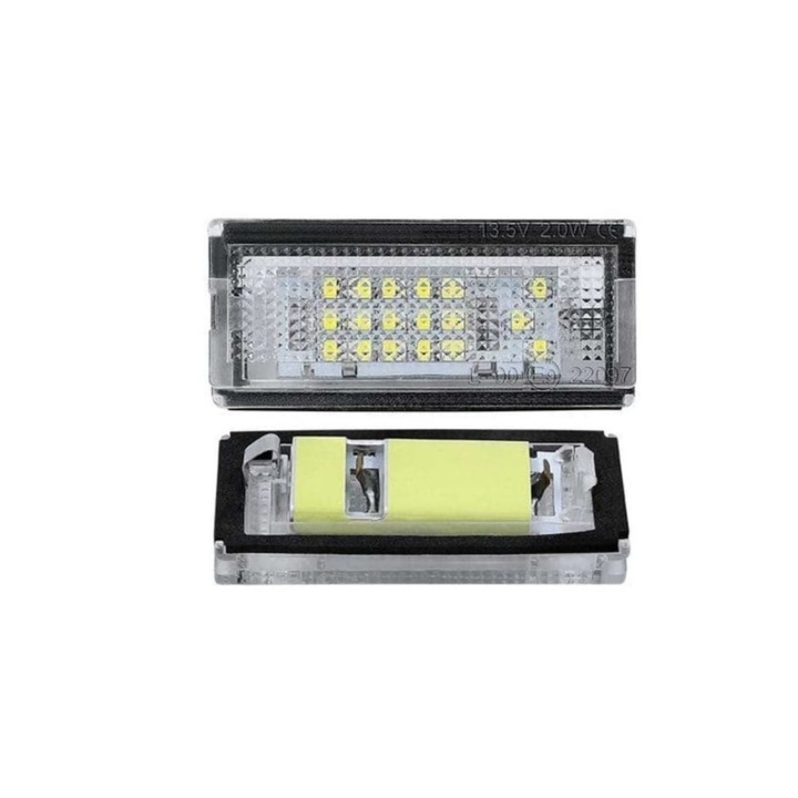 Set 2 lampi full led compatibile bmw e46