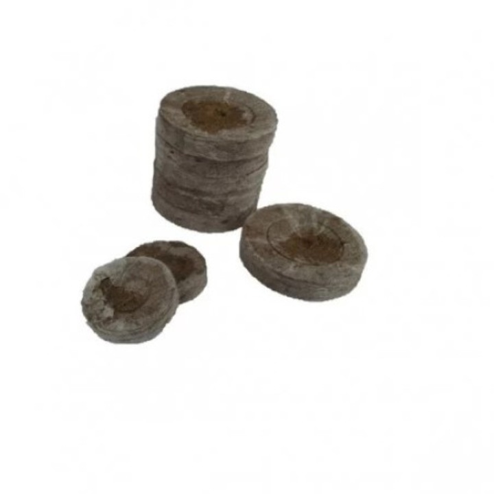 Pastila Turba Jiffy cu Diametru 33mm (50buc/set)